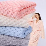 Thick Coral Fleece Fabric, Soft Skin-Friendly No Shedding