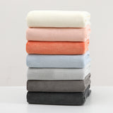 Solid Color High-Density Coral Fleece, Winter Warmth Special