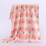 Skin-Friendly Printed Coral Fleece, DIY Sewing Material