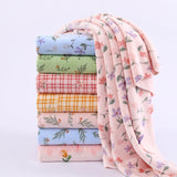 Skin-Friendly Printed Coral Fleece, DIY Sewing Material