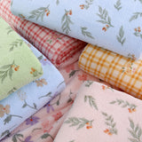 Skin-Friendly Printed Coral Fleece, DIY Sewing Material