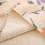 Skin-Friendly Printed Coral Fleece, DIY Sewing Material