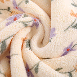 Skin-Friendly Printed Coral Fleece, DIY Sewing Material