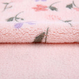 Skin-Friendly Printed Coral Fleece, DIY Sewing Material