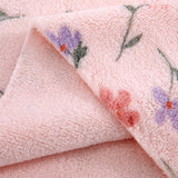 Skin-Friendly Printed Coral Fleece, DIY Sewing Material