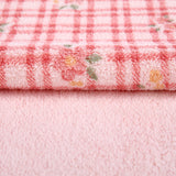 Skin-Friendly Printed Coral Fleece, DIY Sewing Material