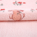 Skin-Friendly Printed Coral Fleece, DIY Sewing Material