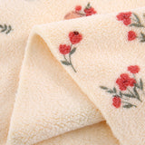 Skin-Friendly Printed Coral Fleece, DIY Sewing Material