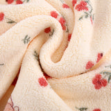 Skin-Friendly Printed Coral Fleece, DIY Sewing Material