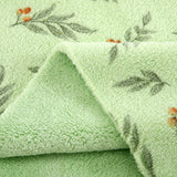 Skin-Friendly Printed Coral Fleece, DIY Sewing Material