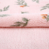 Skin-Friendly Printed Coral Fleece, DIY Sewing Material