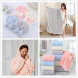 Thick Coral Fleece Fabric, Soft Skin-Friendly No Shedding