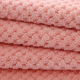 High Elastic Warm Coral Fleece, For Clothing & Home Textile