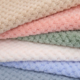 High Elastic Warm Coral Fleece, For Clothing & Home Textile